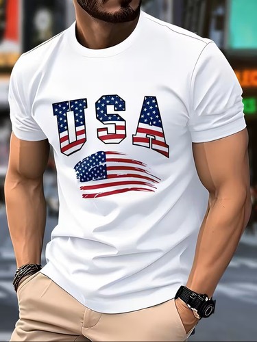 Mens usa graphic shirt - graphic, t-shirt