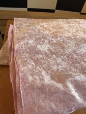 light pink crushed velvet remnant thick Stiff High quality