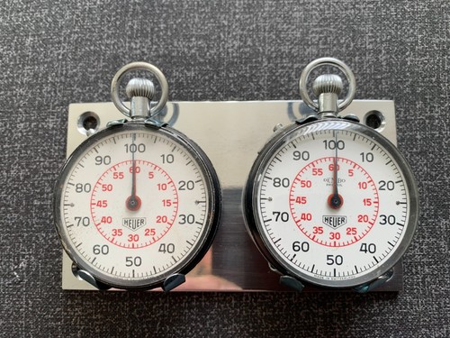Vintage dennison cased heuer - dennison,