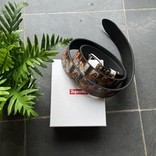 Supreme Last Supper Leather Belt – Multicolor – Size L