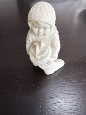 Snowbabies Department 56 Baby with Stocking Ornament