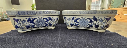 Pair vintage chinese blue - chinese,