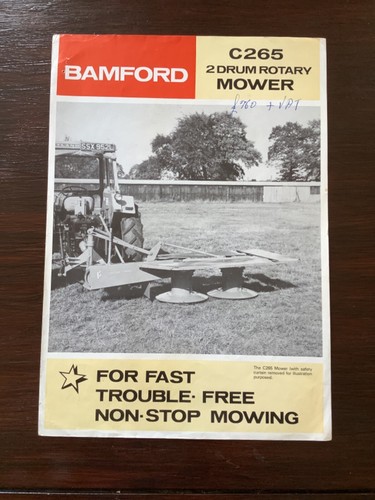 Bamford c265 drum - bamford,