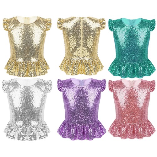 Girl party top mermaid - girl, costume