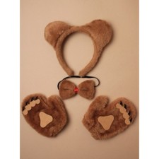 Teddy Bear Ears Bow Tie and