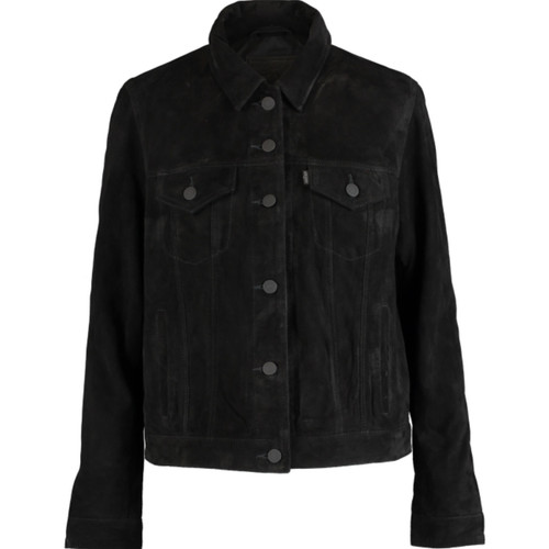 Levi women suede trucker - levi's,