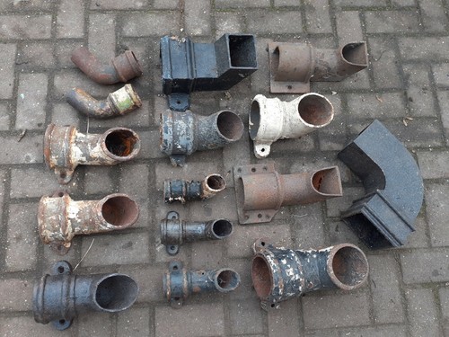 Vintage cast iron - cast, drain