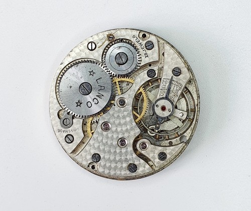 Vintage lanco pocket watch - vintage,