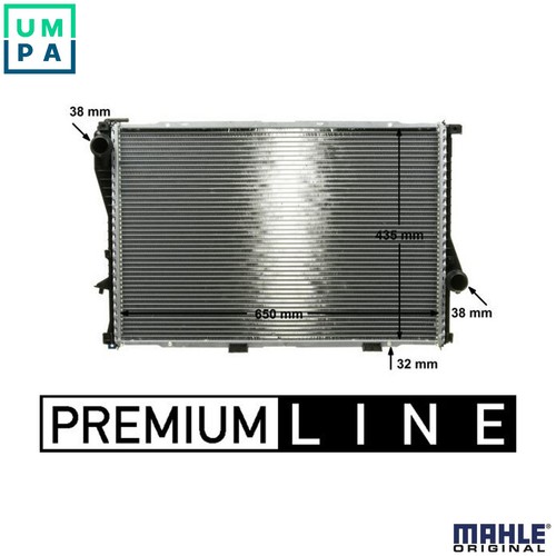 Radiator engine cooling - radiator, cr