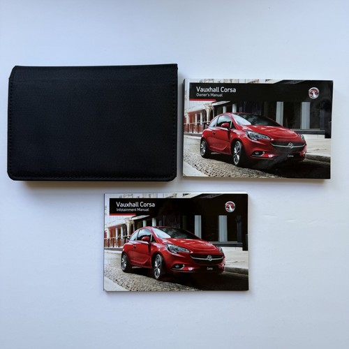 Vauxhall corsa owners manual - corsa, e