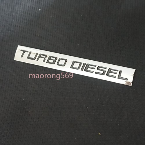 Black chrome silver turbo - 1x,
