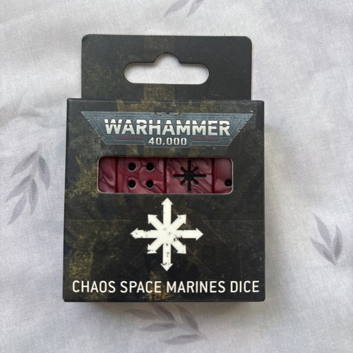 Chaos space marines dice - marines,