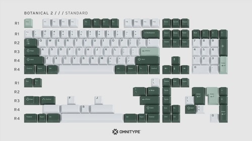 Gmk botanical keycaps - keycaps,