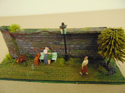 Model railway layout - layout, scene