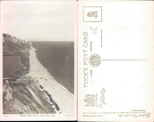 Branscombe beach and beer head - beach,