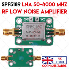 SPF5189 LNA 50-4000 MHZ RF LOW NOISE AMPLIFIER SIGNAL RECEIVER NF 0.6DB - UK STK
