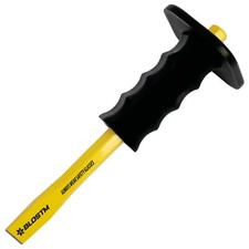 BLOSTM Heavy Duty Cold Chisel Hand Guard 19 x 250mm Masonry Brick Stone Concrete