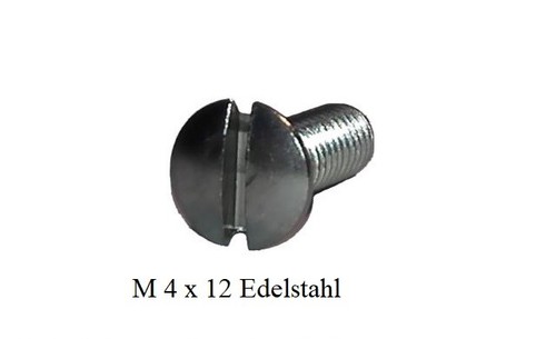 Lens screw stainless steel for