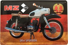 Metal sign 40 x 30 cm GDR