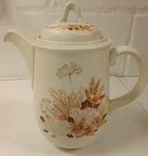Poole England "Summer Glory" Coffee Pot