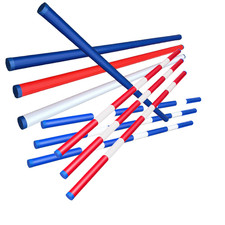 14x Plastic Poles 2.95m –