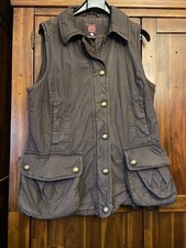 Joules Women's Quilted Gilet Size 14 , In A VG