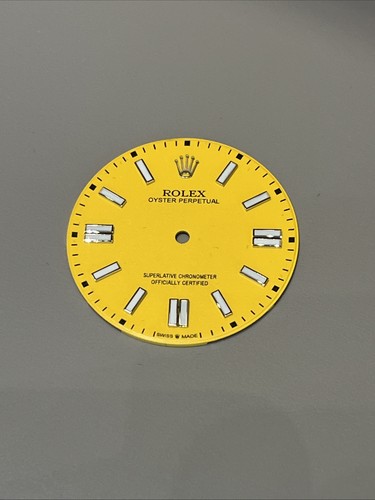 Yellow rolex oyster - oyster, perpetual