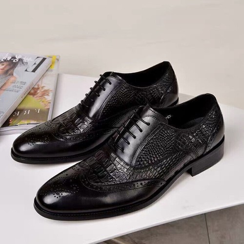 Mens leather brogues smart - mens,
