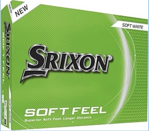 Srixon soft feel white golf - soft,