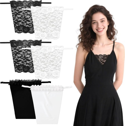 6pcs lace clip mock - 6pcs,