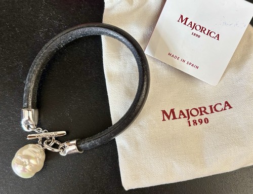 Majorca pearl leather - &,