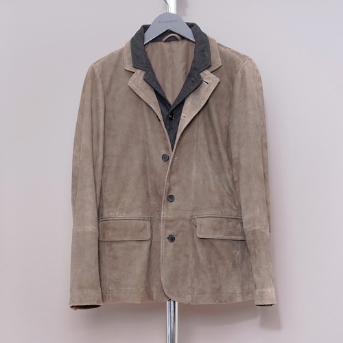All saints leather - leather, blazer