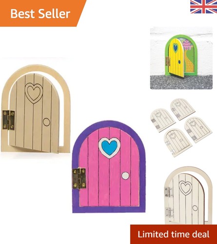 Enchanting wooden fairy doors - wooden,