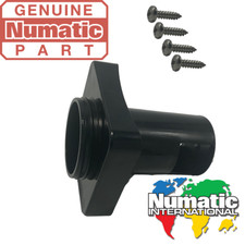 Numatic Wet/Dry Hose Flange 206117 with 4 New Screws 219105 Genuine WV570 WV900