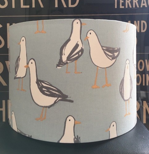 Handmade fabric lampshade - handmade,