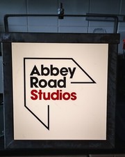 Vintage Abbey Road Studios Original Vintage 1960's Swinging Sign