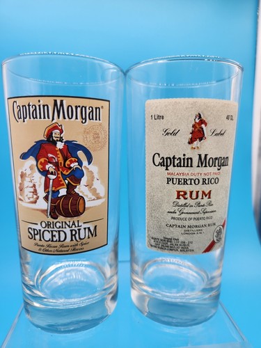 Captain morgan rum glasses - morgan,