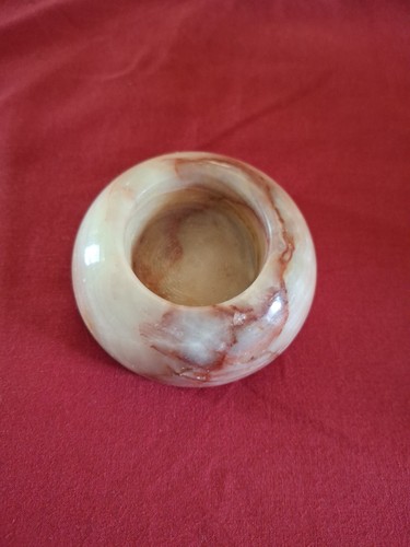 Vintage onyx ashtray - onyx, ashtray/candle