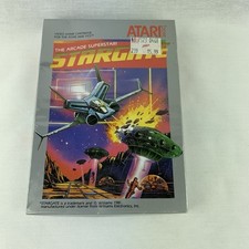 1987 Atari 2600 Stargate Video Game New Old Stock Sealed Warped Crushed Box