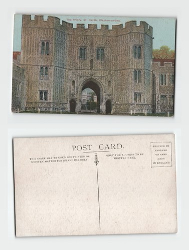 Postcard the priory st - the, priory,