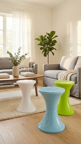 Tam stool - stool, blue
