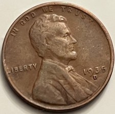 1935-D Lincoln Wheat Cent