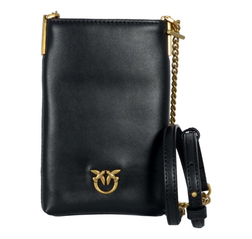 Pinko women leather phone - pinko, women's