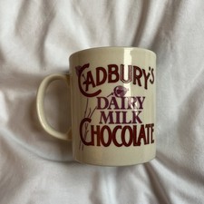 Vintage Cadbury’s Dairy Milk Chocolate Mug by Staffordshire Tableware