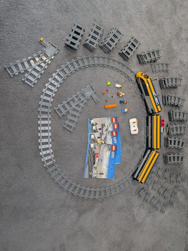Lego city passenger train - lego,