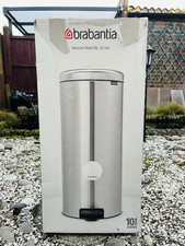 Brabantia Newlcon Pedal Bin 30lt Fresh White ❗️please Read Description ❗️