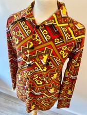 RARE mens 70s VTG MULTI COLOUR