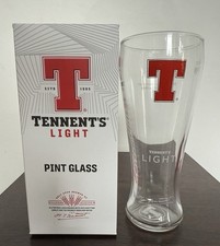 Tennents Light Pint Glass