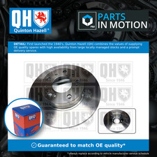 2x Brake Discs Pair Solid fits