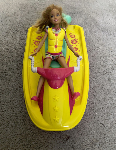Barbie yellow wave ride jet - yellow,